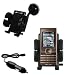 Sony Ericsson k770i Auto Windshield Holder with Car Charger - Uses Gomadic TipExchange