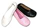 Girls Sequin Beaded Gathered Back Flats Dress Shoes