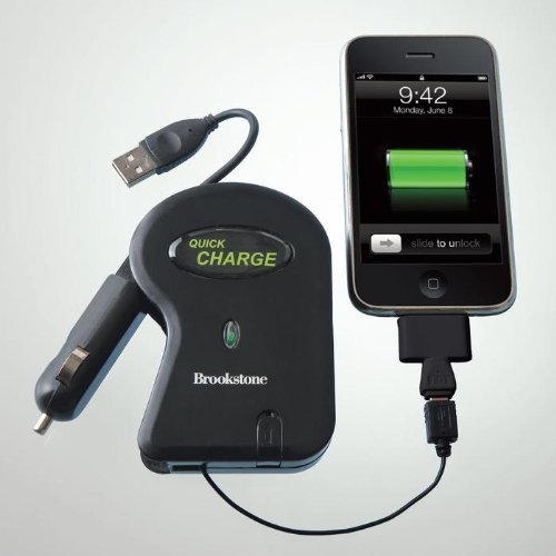 4-in-1 Charger for Cell Phones, Smartphones and iPod