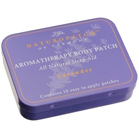 Naturopatch Of Vermont Lavender Sleep Aid Aromatherapy Body Patches, 10-Count  Tins