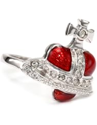 Vivienne Westwood Diamante Heart Ring