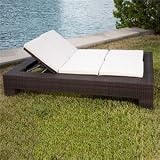 Vegas Wicker Double Chaise Lounge