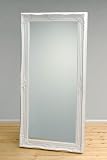 HOCHWERTIGER SPIEGEL WEISS BAROCK WANDSPIEGEL 120x60cm