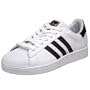 adidas Originals Men's Superstar 2 Sneaker,White/Black/White,12 M