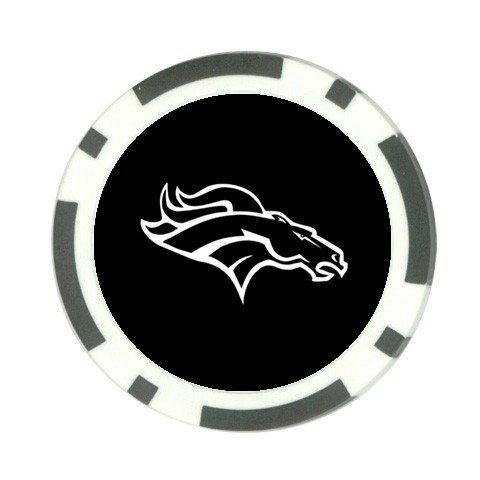 Broncos denver Poker Chip Card Guard Great Gift Idea