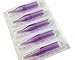 ITATOO 11RL Tattoo Tips 100pcs 11 Round Tips Purple Plastic Disposable Tattoo Tips for 1210RS, 1211RS, 1211RL Tattoo Needles (11RT)