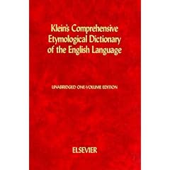 A Comprehensive Etymological Dictionary of the English Language: 1
