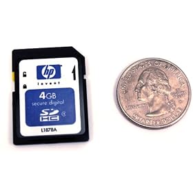 HP 4 GB SDHC Class 4 Flash Memory Card L1878A707 HP 4 GB SDHC Class 4 Flash Memory Card L1878A707