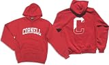 Cornell - Letter - Hooded Sweatshirt (Red)