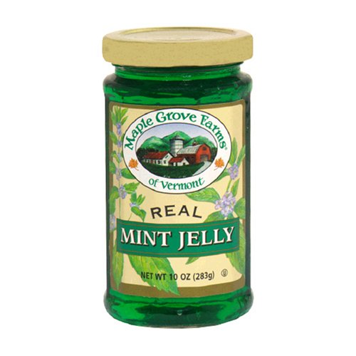 Maple Grove Farms Mint Jelly, 10-Ounce Jars (Pack of 8) by Maple Grove Farms