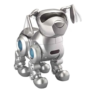 Tekno the Robotic Puppy - Silver by