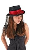 Gothic Rose Victorian - Goth - Steampunk Top Hat