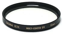 Sigma 55mm UV (Ultra Violet) Multi-Coated EX Glass Filter