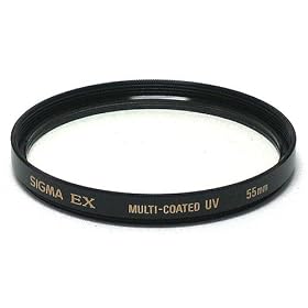 Click here to buy Sigma 55mm UV (Ultra Violet) Multi-Coated EX Glass Filter by Sigma.