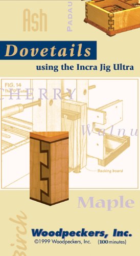 Incra New Video: Dovetails: Using the Incra Jig Ultra #VDOV1
