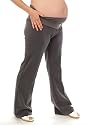 Women's Lauren Kiyomi Charcoal Trousers (Maternity) - More Colors Available, S, Charcoal