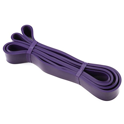 Tinksky Exercise Bands Professional Assisted Pull Up Resistance Band Exercise Loop Crossfit Strength Weight Fitness Training Band - Purple (15-35 lbs) Tinksky Exercise Bands Professional Assisted Pull Up Resistance Band Exercise Loop Crossfit Strength Weight Fitness Training Band - Purple (15-35 lbs)