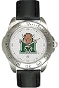 Marshall University Thundering Herd Mens Leather Sports Watch