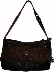 Etienne Aigner Stella Sport Collection Handbag Black/Espresso