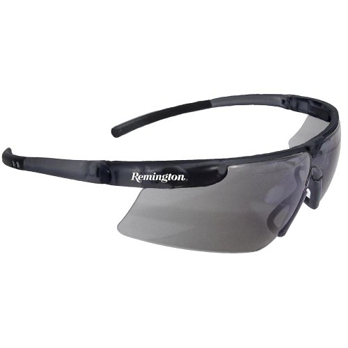 Remington T-72 Sport Safety Glasses, Smoke Lens, Wraparound On Sale