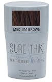 Sure Thik Hair Fibers, Medium Brown, 25 Grams