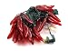 Chili Pepper Light String, 35 Lights, Crystal Red