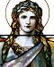 Frameable Art Card - Angel of Charity by Tiffany Studios