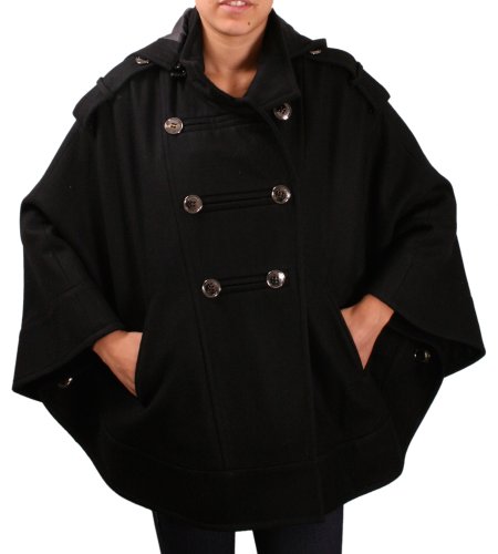 Kenneth Cole New York Women's Wool Cape Jacket 