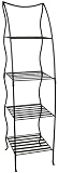 PTC Home & Garden Corner Plant Stand, Black by PTC Home & Garden