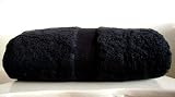 MARRIKAS Egyptian Cotton BATH SHEET BLACK