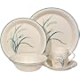 Corelle Impressions 20-Piece Dinnerware Set, Service for 4, Coastal Breeze