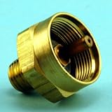 LP Gas Cylinder Adapter - 1/4 MPT x Female 1 #20 Thread