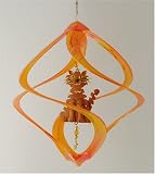 Outdoor Living : Calico Cat Orange Acrylic Wind Spinner