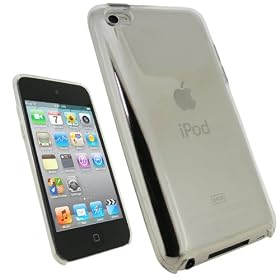 igadgitz Housse Etui Pochette Case en Gel Cristal durable TPU (Polyur�thane Thermoplastique) et Coque Hardcase rigide de couleur Transparent Clair pour  Apple iPod Touch 4G 4�me Gen G�n�ration 8 go gb, 32 go gb & 64 go gb + protecteur d'�cran