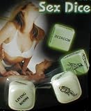 Glow in the dark sex dice - roll the dice and have some adult fun