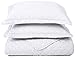 Clara Clark 3 Piece Quilt Set Full/Queen Size Luxury Bedspread Coverlet Soft All Season Microfiber - Machine Washable - Comes in Many Colors - Set Includes Quilt & Shams