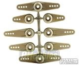 Du-Bro 672 Super Strength Servo Arms (Long Hitec/Tower Hobbies/Hobbico/Command Servos) (8-Pack)