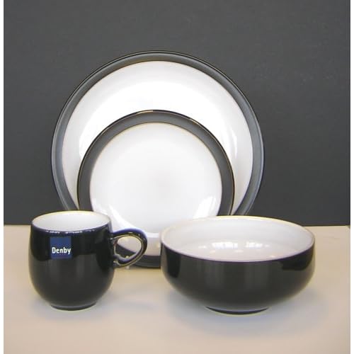 Jet Black 16 Piece Boxed Tableware Set Jet Black 16 Piece Boxed Tableware Set
