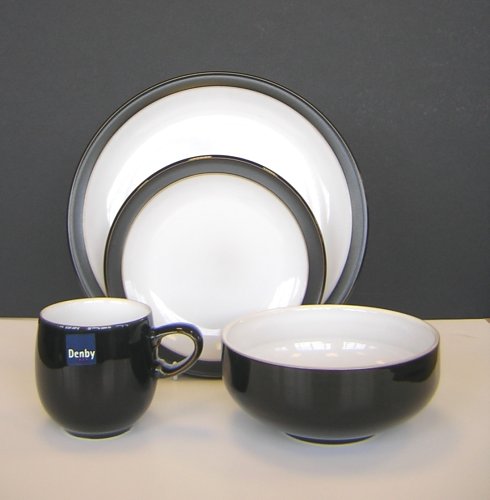 Buy Denby Jet Black 16 Piece Boxed Tableware Set online at Discounted New and Used prices. Delivered to your door with Off-The-Bookshelf.