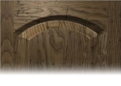 Woodhaven 5461L Long Arched Door Template Pair