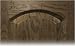 Woodhaven 5461L Long Arched Door Template Pair