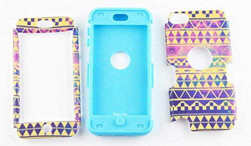 Touch 5 Case, iPod Touch 5th Case, MagicSky iTouch 5 Case with Galaxy Tribal Pattern Case Cover Protective Case for Apple iPod Touch 5 5th Generation - 1 Pack(Sky Blue)