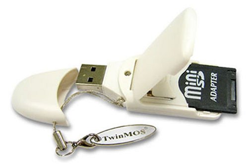 Cover image : TwinMOS 8 in 1 マルチカードリーダー/ライター USB2.0 CRW82SA miniSD microSD MMCmobile SD