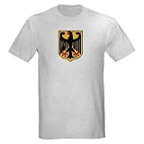GERMAN flag and Eagle Germany Light T-Shirt by CafePress