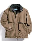 Nylon Parka with Lghtweight Fleece Lining