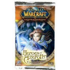 World of Warcraft TCG WoW Trading Card Game Heroes of Azeroth 1st Edition Booster Pack