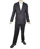Calvin Klein Pinstripe Single-Breasted Suit (Sizes 8 - 20)