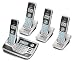 Uniden TRU9585-4 Expandable Cordless Telelphone with 4 Handsets and Answering System