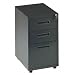 Mobile Pedestal, Box/Box/File, 15x23x28, Black