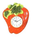STRAWBERRY 3-Dimensional Wall Clock BRAND NEW!